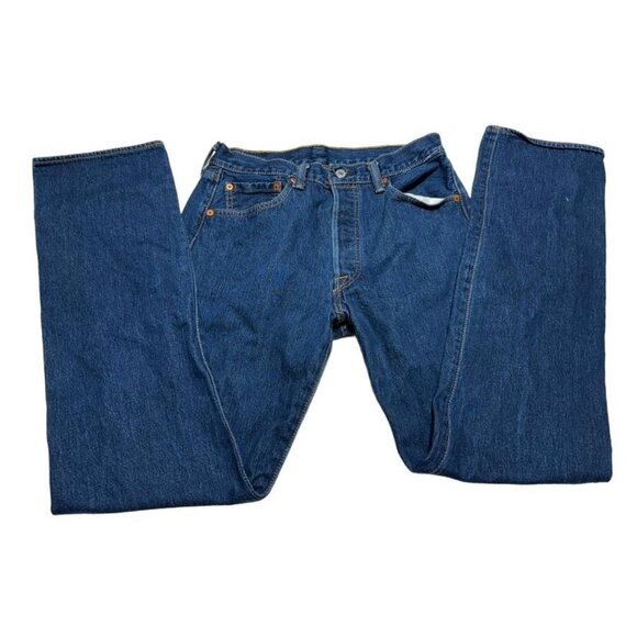 Levi's 501 Jeans Blue Size 30 x 33 - Picture 1 of 10